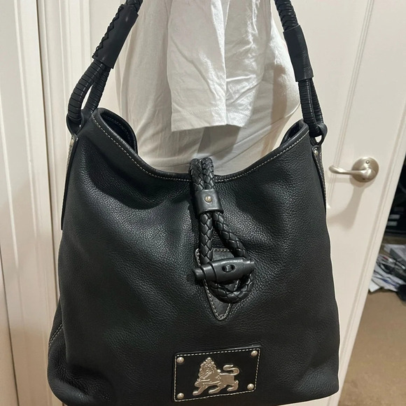 MCM Black Leather Hobo Bag - Picture 12 of 12